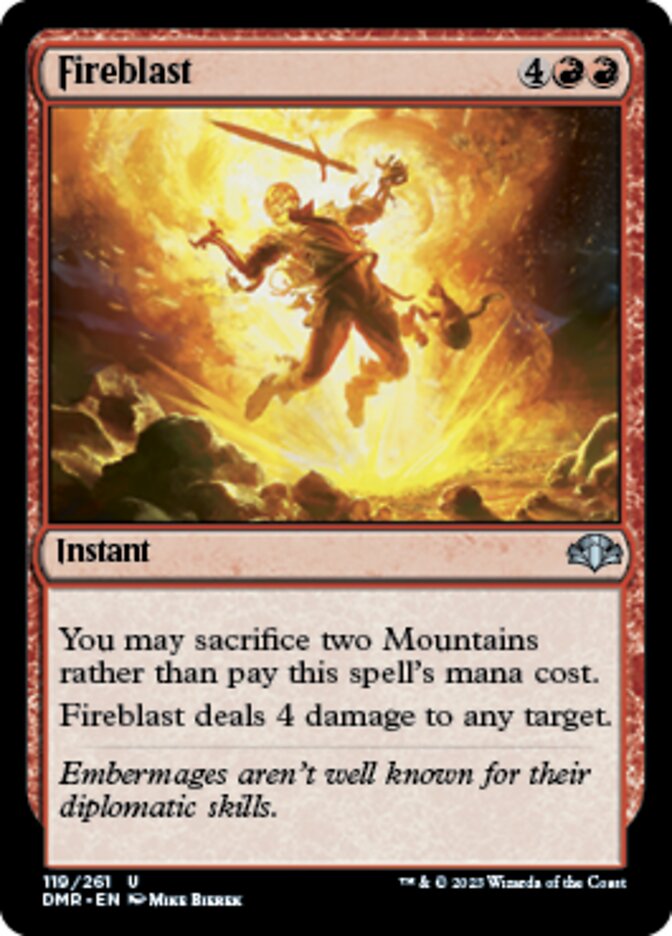 Fireblast [Dominaria Remastered] | GnG Games