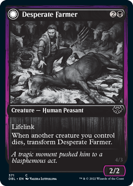 Desperate Farmer // Depraved Harvester [Innistrad: Double Feature] | GnG Games