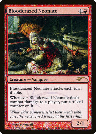 Bloodcrazed Neonate [Wizards Play Network 2011] | GnG Games