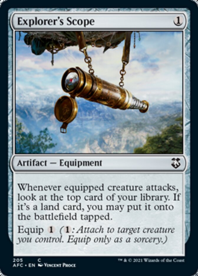 Explorer's Scope [Dungeons & Dragons: Adventures in the Forgotten Realms Commander] | GnG Games