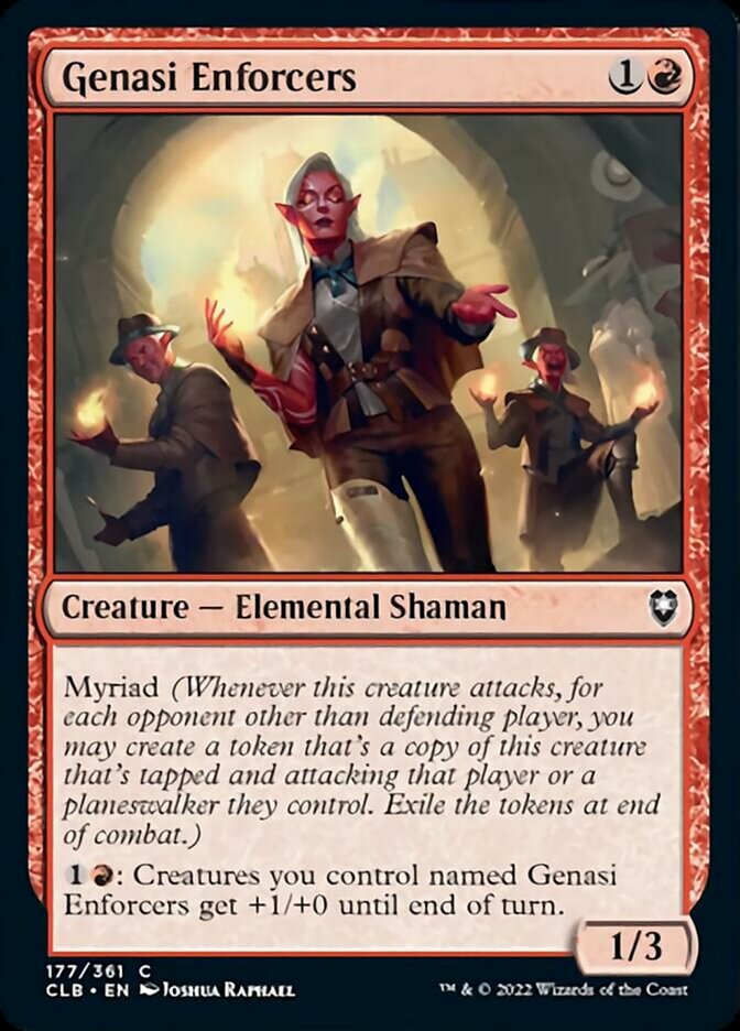 Genasi Enforcers [Commander Legends: Battle for Baldur's Gate] | GnG Games