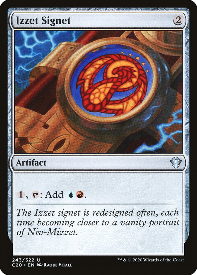 Izzet Signet [Commander 2020] | GnG Games