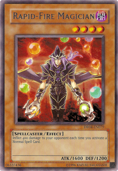 Rapid-Fire Magician [DR04-EN079] Rare | GnG Games