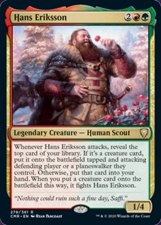Hans Eriksson [Commander Legends] | GnG Games