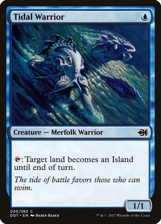 Tidal Warrior [Duel Decks: Merfolk vs. Goblins] | GnG Games