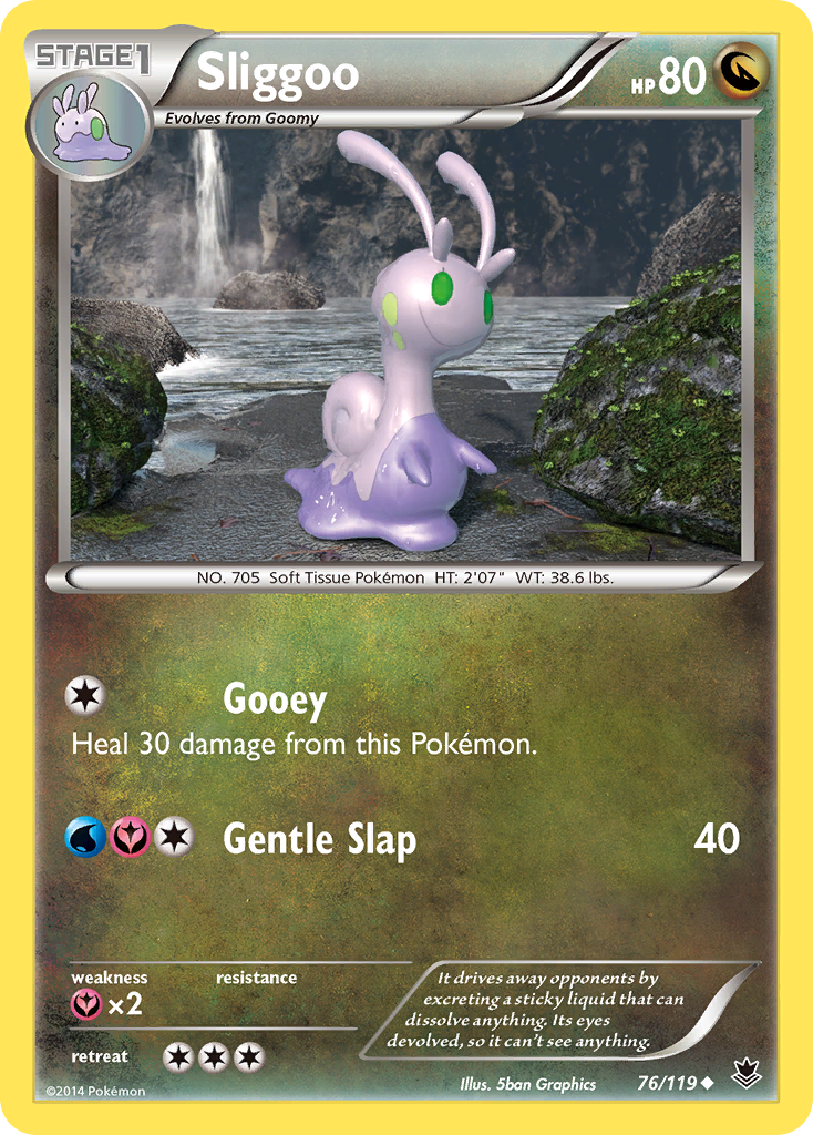 Sliggoo (76/119) [XY: Phantom Forces] | GnG Games