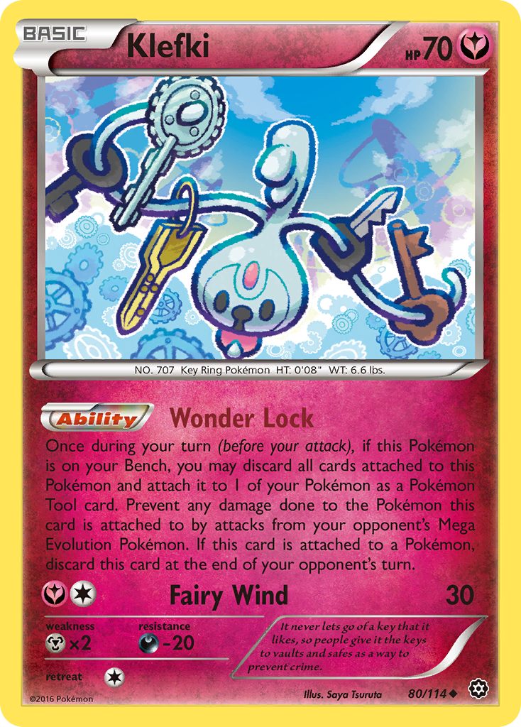 Klefki (80/114) [XY: Steam Siege] | GnG Games