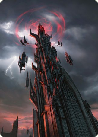 Barad-dur Art Card [The Lord of the Rings: Tales of Middle-earth Art Series] | GnG Games