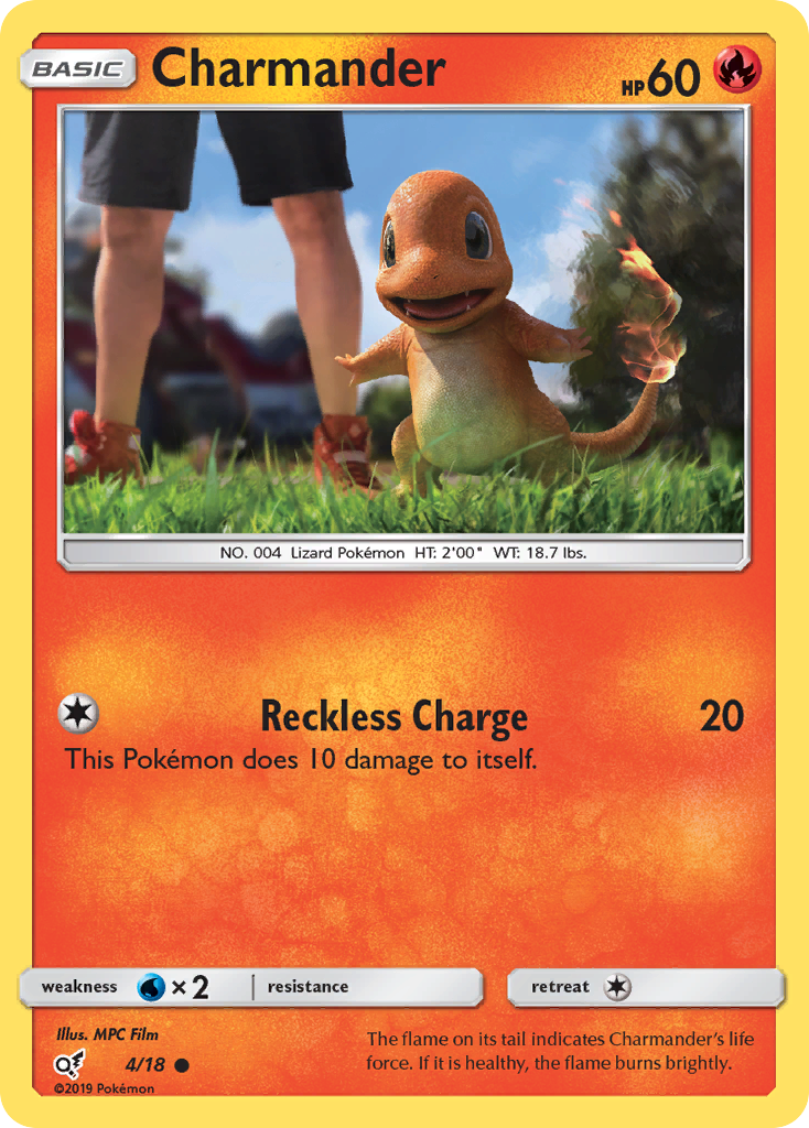 Charmander (4/18) [Sun & Moon: Detective Pikachu] | GnG Games