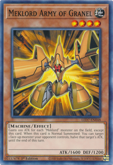 Meklord Army of Granel [LED7-EN048] Common | GnG Games
