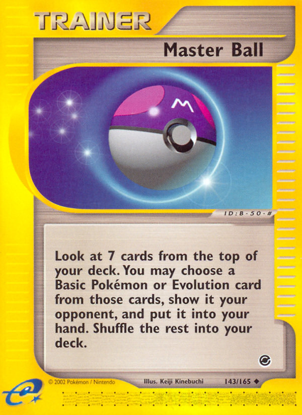 Master Ball (143/165) [Expedition: Base Set] | GnG Games