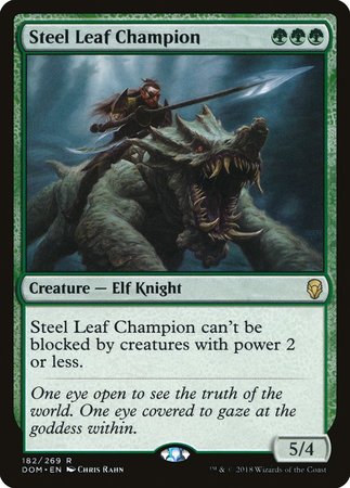 Steel Leaf Champion [Dominaria] | GnG Games