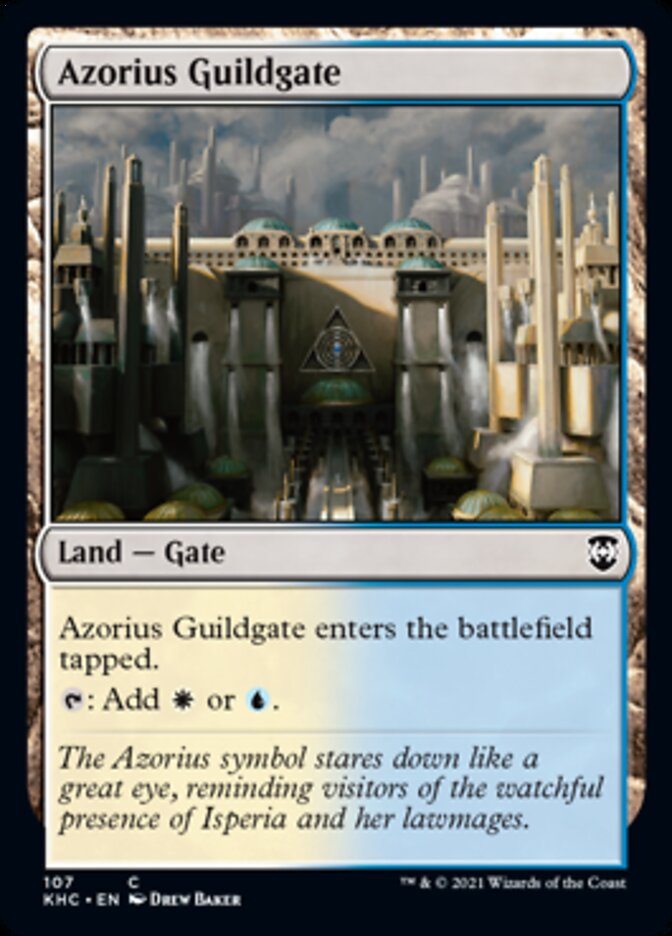 Azorius Guildgate [Kaldheim Commander] | GnG Games