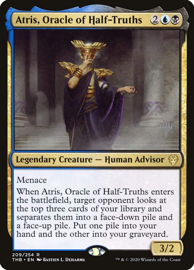 Atris, Oracle of Half-Truths (Promo Pack) [Theros Beyond Death Promos] | GnG Games