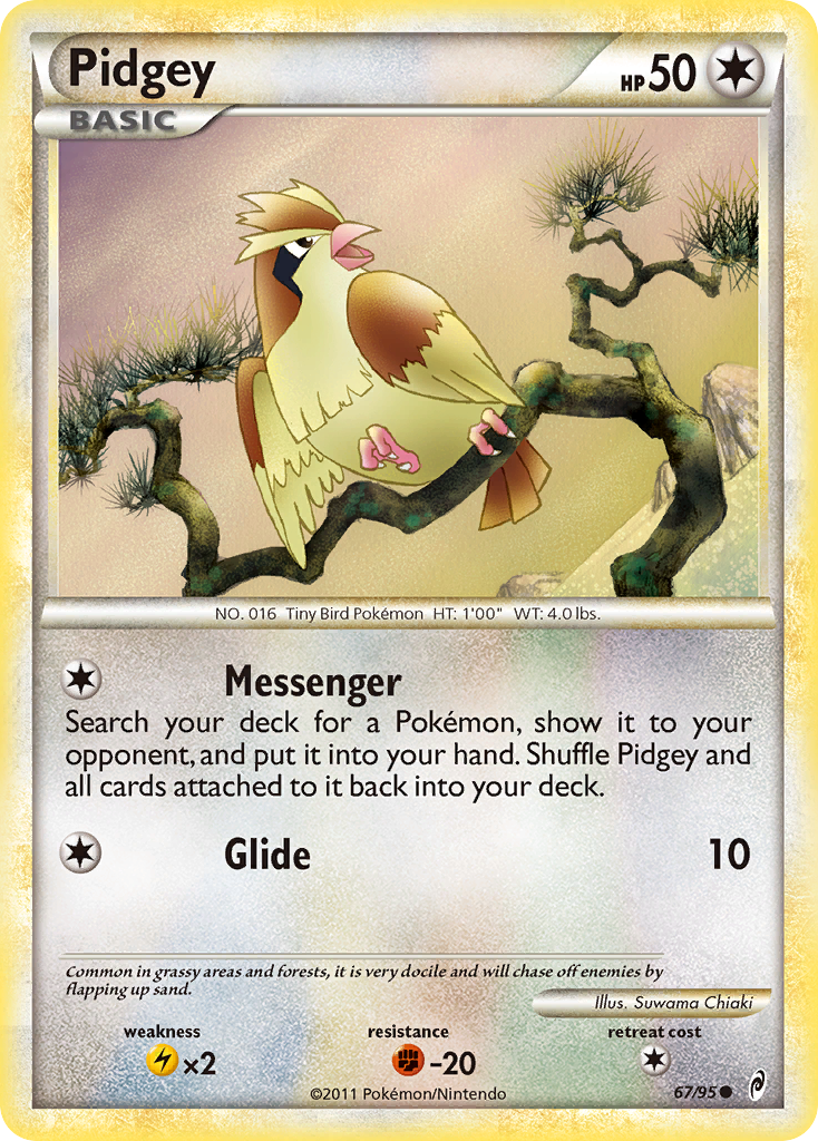 Pidgey (67/95) [HeartGold & SoulSilver: Call of Legends] | GnG Games