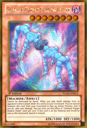 Gimmick Puppet Shadow Feeler [PGLD-EN012] Gold Secret Rare | GnG Games