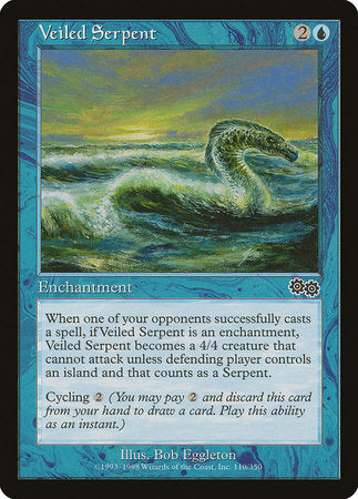 Veiled Serpent [Urza's Saga] | GnG Games