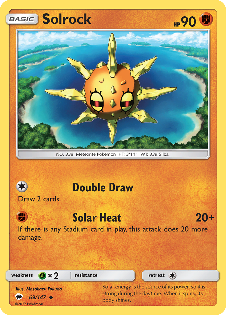 Solrock (69/147) [Sun & Moon: Burning Shadows] | GnG Games