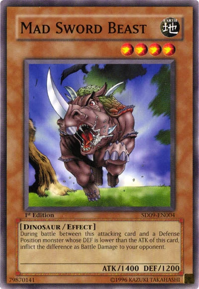 Mad Sword Beast [SD09-EN004] Common | GnG Games