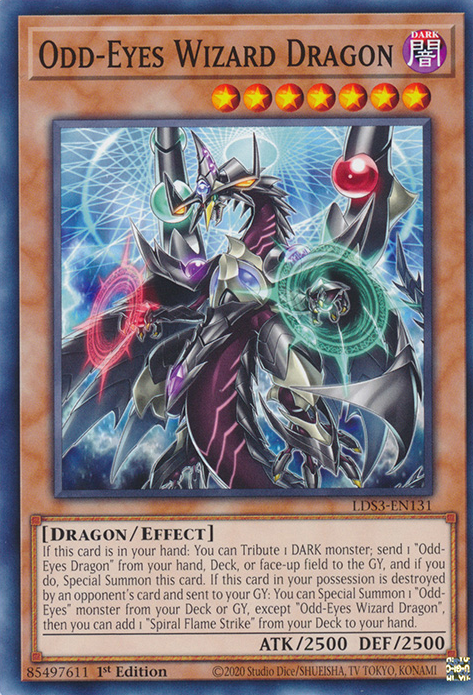 Odd-Eyes Wizard Dragon [LDS3-EN131] Common | GnG Games