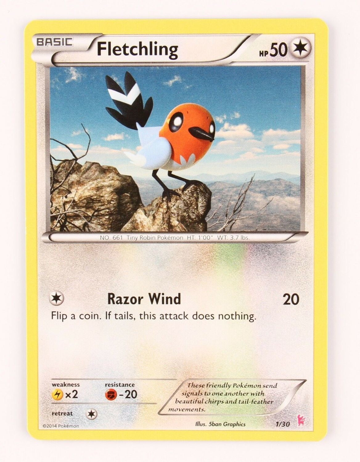 Fletchling (1/30) [XY: Trainer Kit - Sylveon] | GnG Games