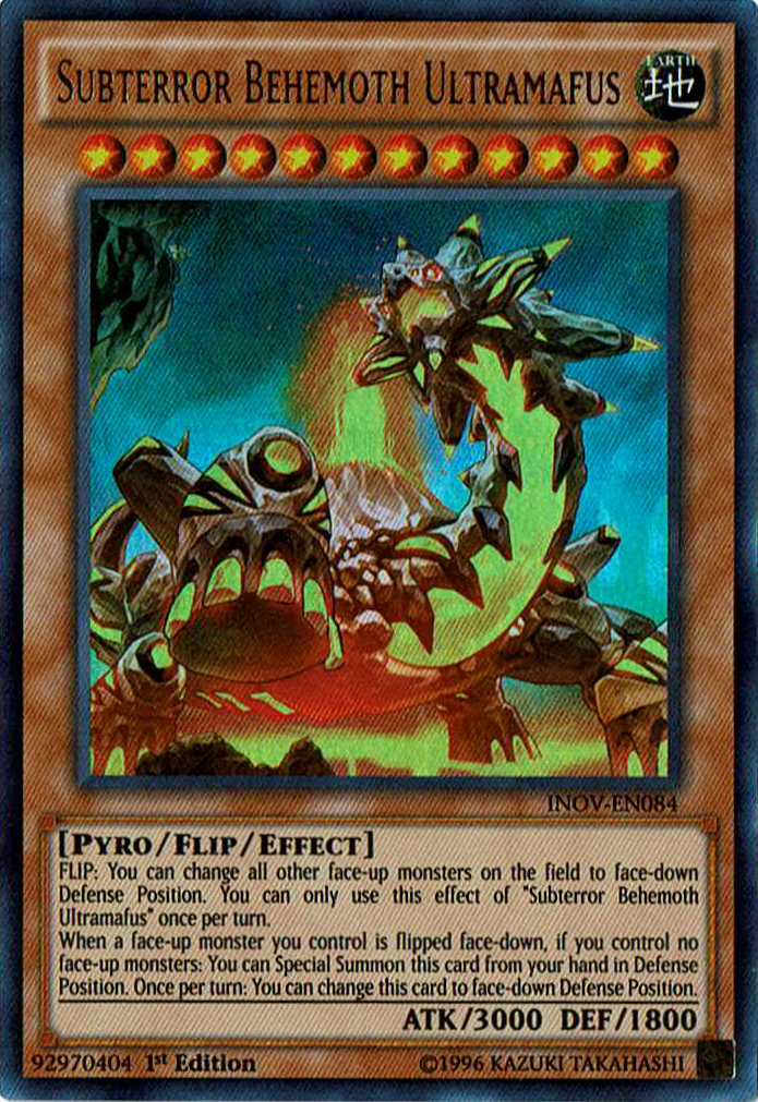 Subterror Behemoth Ultramafus [INOV-EN084] Ultra Rare | GnG Games