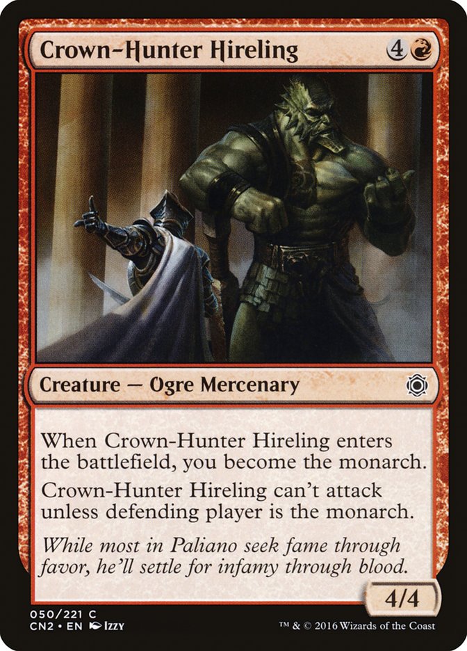 Crown-Hunter Hireling [Conspiracy: Take the Crown] | GnG Games