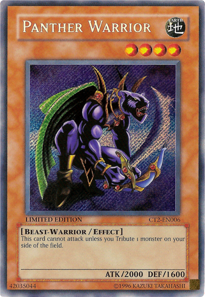 Panther Warrior [CT2-EN006] Secret Rare | GnG Games