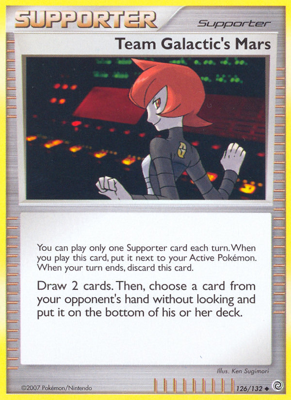 Team Galactic's Mars (126/132) [Diamond & Pearl: Secret Wonders] | GnG Games