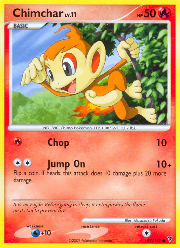 Chimchar (97/147) [Platinum: Supreme Victors] | GnG Games