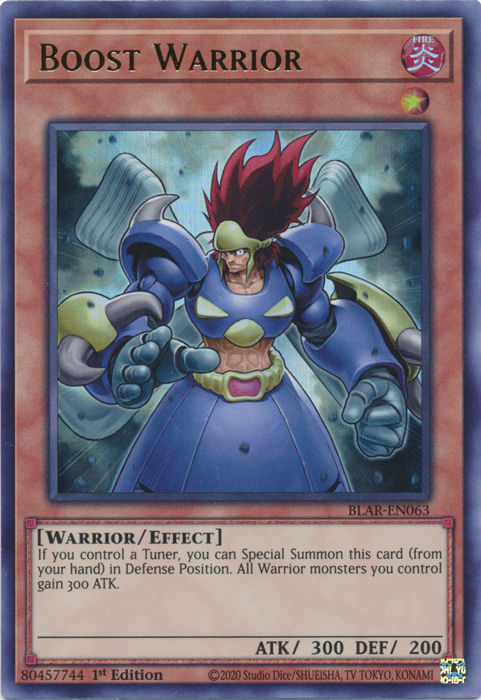 Boost Warrior [BLAR-EN063] Ultra Rare | GnG Games