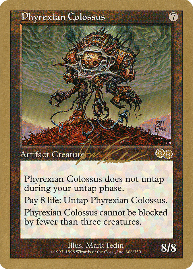 Phyrexian Colossus (Jon Finkel) [World Championship Decks 2000] | GnG Games