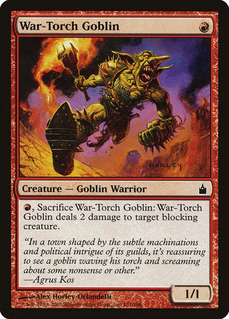 War-Torch Goblin [Ravnica: City of Guilds] | GnG Games