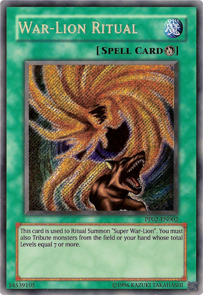 War-Lion Ritual (ScR) [PP02-EN002] Secret Rare | GnG Games