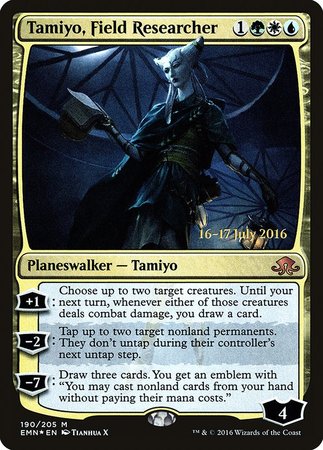 Tamiyo, Field Researcher [Eldritch Moon Promos] | GnG Games