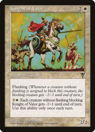 Knight of Valor [Visions] | GnG Games