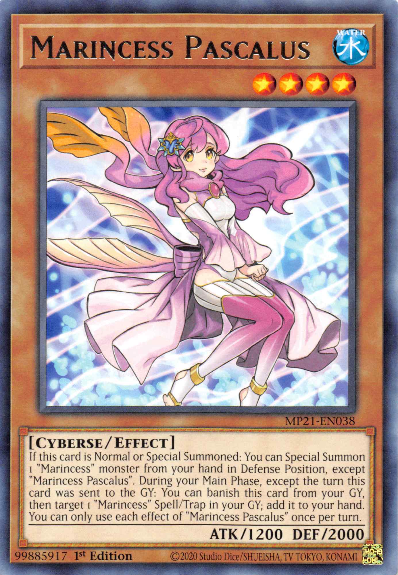 Marincess Pascalus [MP21-EN038] Rare | GnG Games