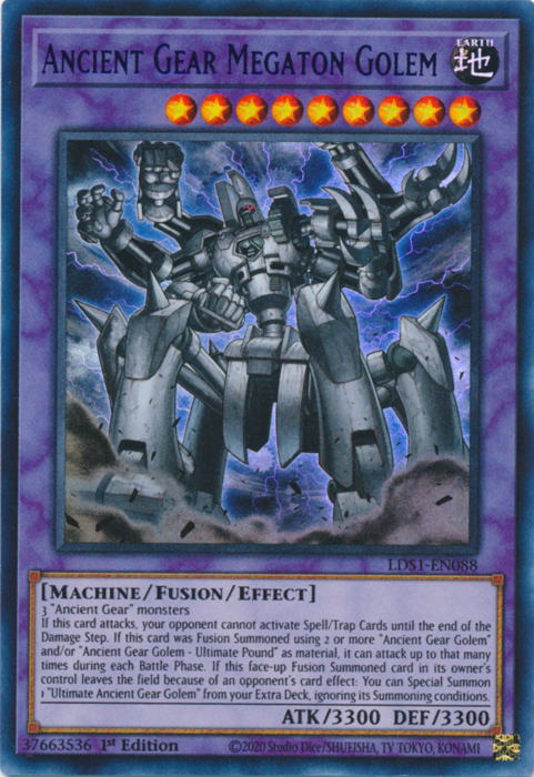 Ancient Gear Megaton Golem (Purple) [LDS1-EN088] Ultra Rare | GnG Games