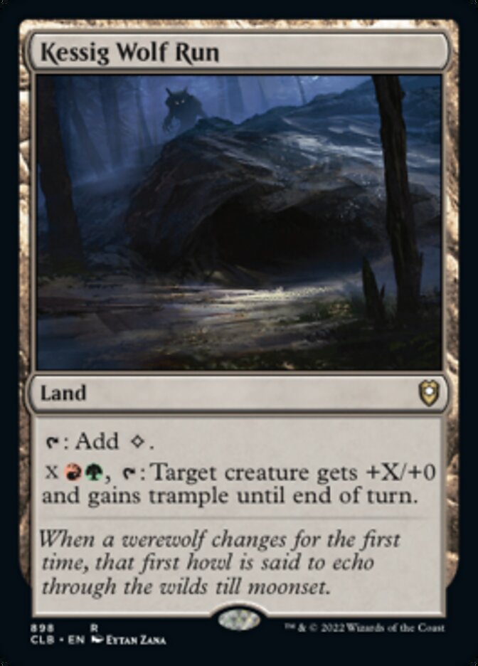 Kessig Wolf Run [Commander Legends: Battle for Baldur's Gate] | GnG Games