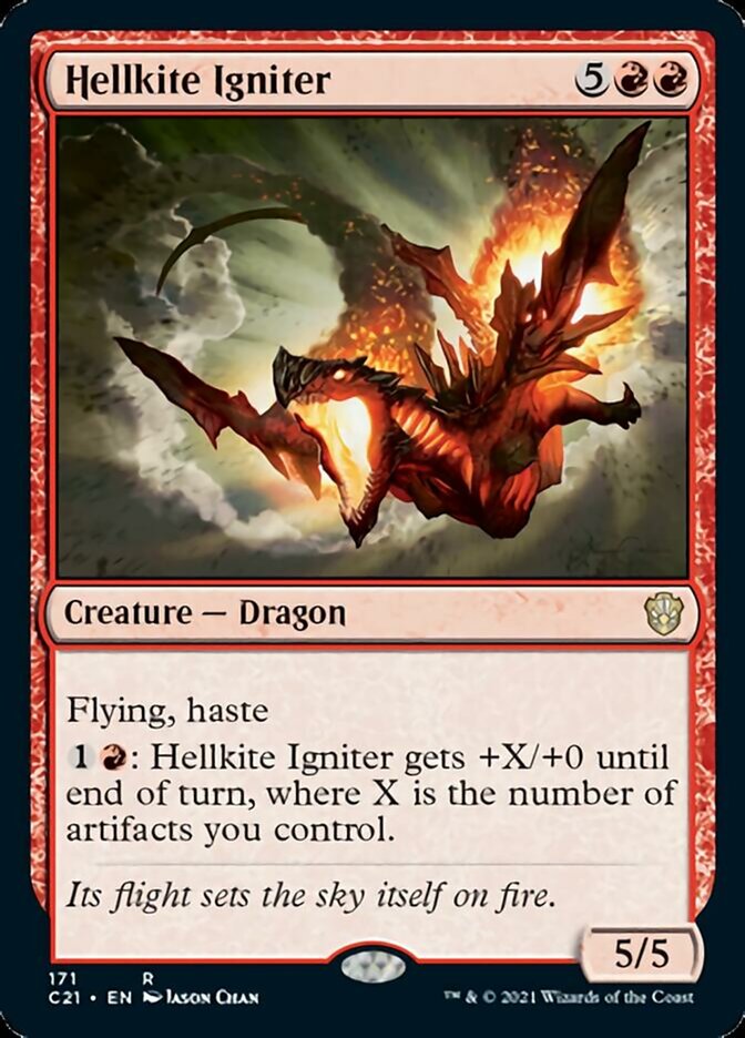 Hellkite Igniter [Commander 2021] | GnG Games