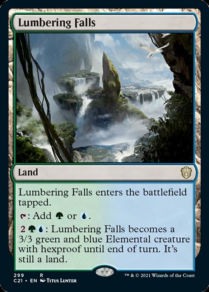 Lumbering Falls [Commander 2021] | GnG Games