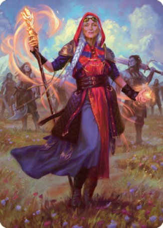 Jaya, Fiery Negotiator Art Card 1 [Dominaria United Art Series] | GnG Games