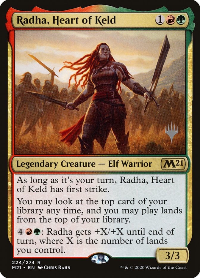 Radha, Heart of Keld (Promo Pack) [Core Set 2021 Promos] | GnG Games