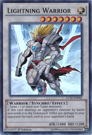 Lightning Warrior [LC5D-EN042] Ultra Rare | GnG Games