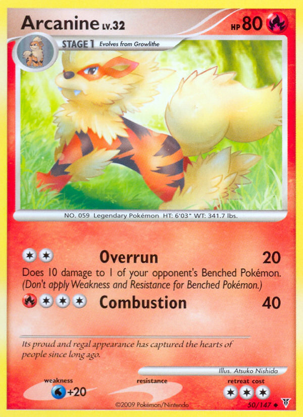 Arcanine (50/147) [Platinum: Supreme Victors] | GnG Games