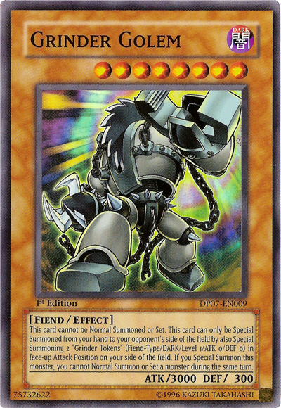 Grinder Golem [DP07-EN009] Super Rare | GnG Games