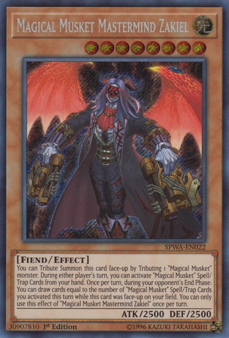 Magical Musket Mastermind Zakiel [SPWA-EN022] Secret Rare | GnG Games