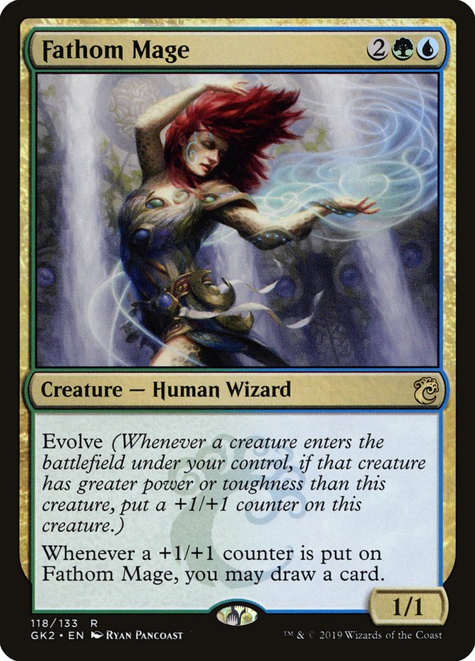 Fathom Mage [Ravnica Allegiance Guild Kit] | GnG Games