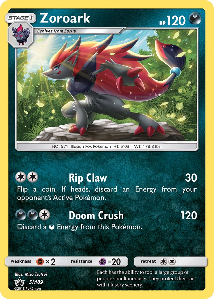 Zoroark (SM89) [Sun & Moon: Black Star Promos] | GnG Games