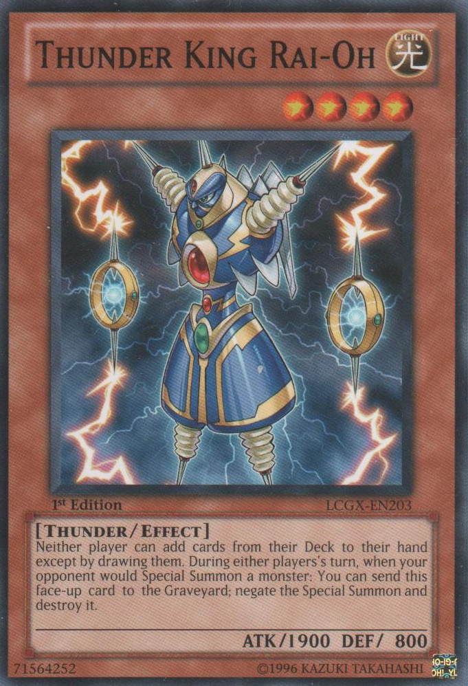 Thunder King Rai-Oh [LCGX-EN203] Common | GnG Games